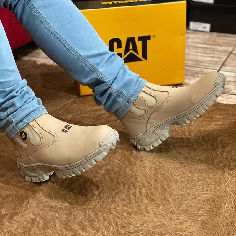 Kit Bota Masculina Adventure e Palmilha Ortopédica +BRINDES