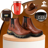 Kit Bota Masculina Adventure e Palmilha Ortopédica +BRINDES