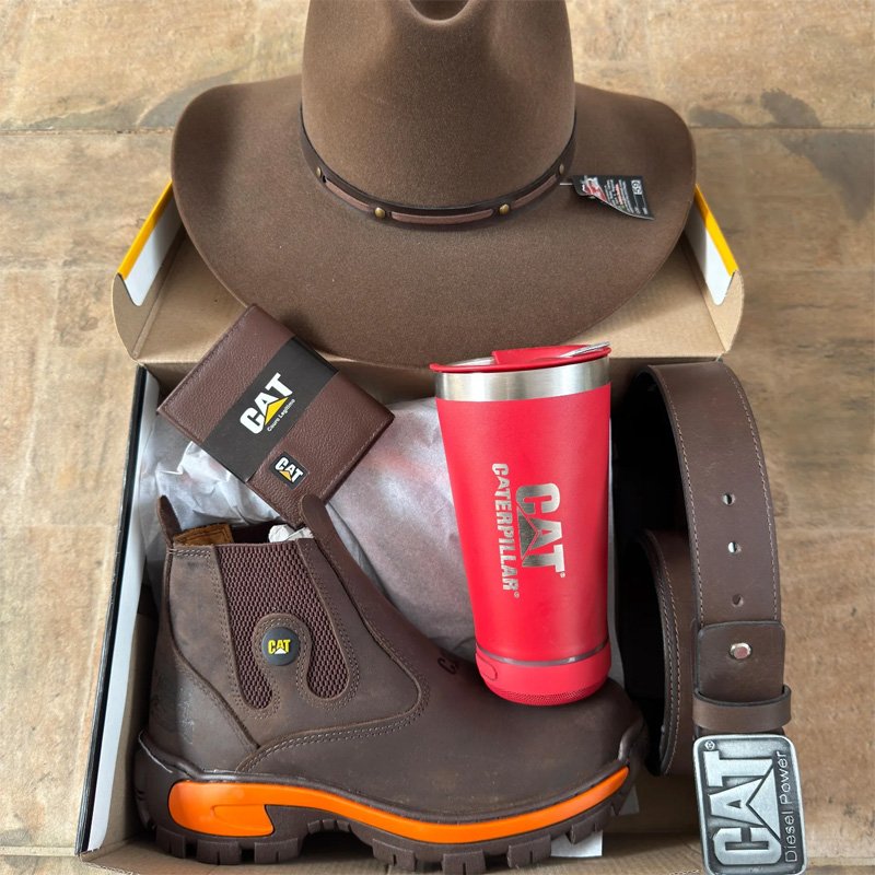 Kit Bota Masculina Adventure e Palmilha Ortopédica +BRINDES