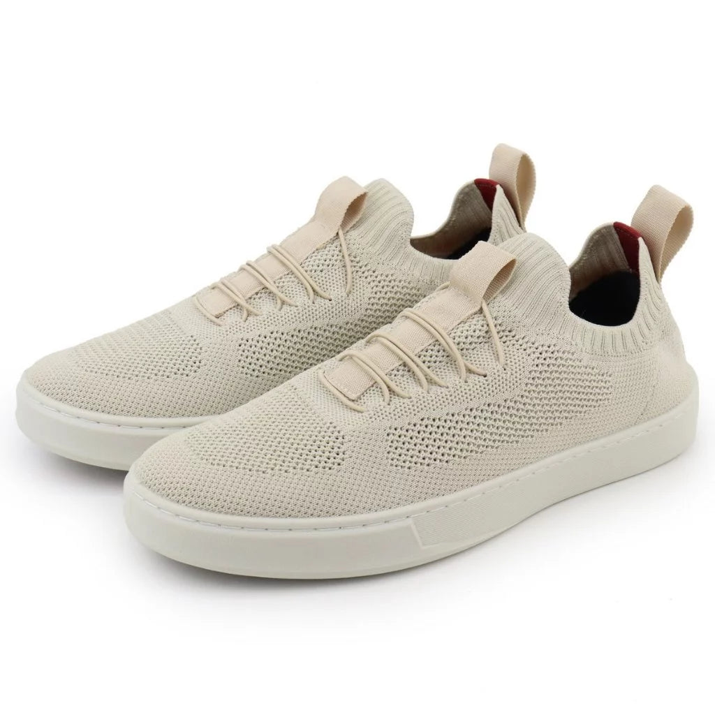 Sapatenis Tenis Masculino Casual Basico Calce Facil Knit Lançamento